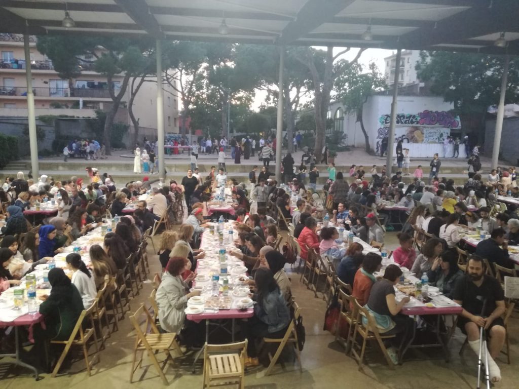 400 persones Iftar Popular Palafrugell